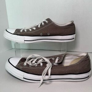 Converse Chuck Taylor All Star Mens Low Top Sneakers Shoes Gray Size 12 Unisex